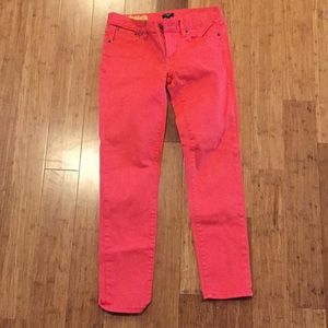 J. Crew Toothpick Jeans